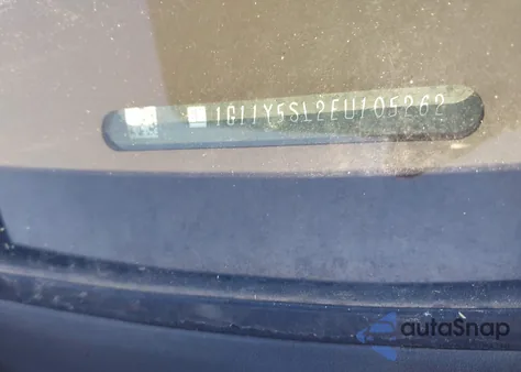 2014 Chevrolet Impala 1Ls из США, поврежденный, VIN 1G11Y5SL2EU105262